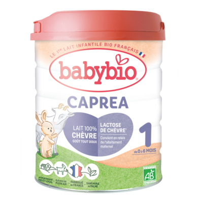 Babybio Caprea 1 lait infantile bio au lait de chèvre 800g