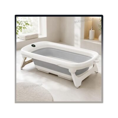 Baignoire pliable avec thermomètre digital