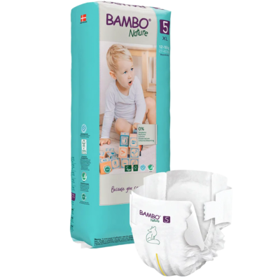 Bambo Nature Taille 5 XL 12-18 kg 44 couches