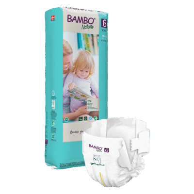 Bambo Nature couches taille 6 XXL 16 kg et plus – 40 pièces