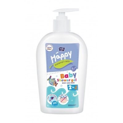 Bella Baby Happy Natural Care Baby Shower Gel Body & Hair 2in1 300 ml