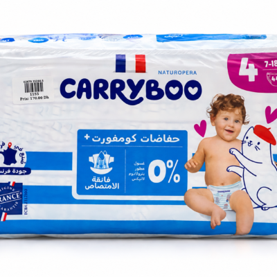 Carryboo Couches de nos Régions taille 4 7-18 kg 44 couches – photo originale