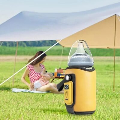 Chauffe-biberon portable USB avec écran LED
