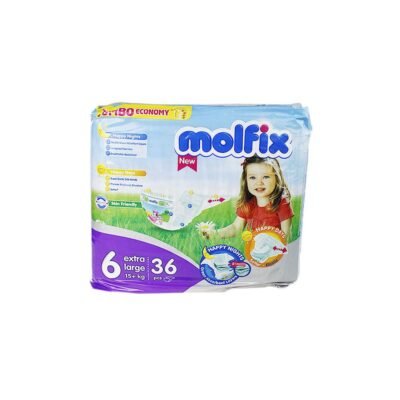 Couches Molfix taille 6 Extra Large, 15+ kg