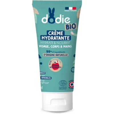 Dodie Crème Hydratante Bio Visage Corps et Mains 75 ml