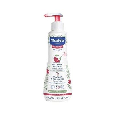 Gel lavant apaisant corps et cheveux Mustela, 300 ml