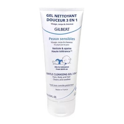 Gilbert Gel Nettoyant Douceur 3 en 1 Visage Corps Cheveux 200 ml
