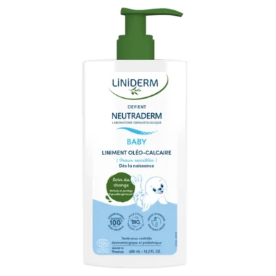 Gilbert Liniderm Neutraderm Liniment Oléo-Calcaire Bio 480 ml