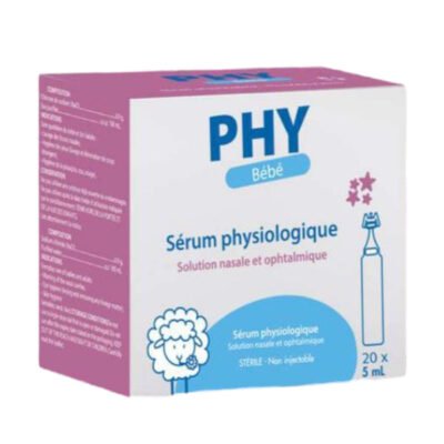 Gilbert PHY Bébé sérum physiologique 20 x 5 ml