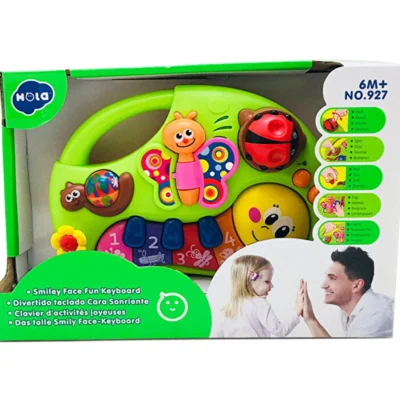 HOLA Smiley Face Fun Keyboard 927 pour bébé 6M+ – packaging