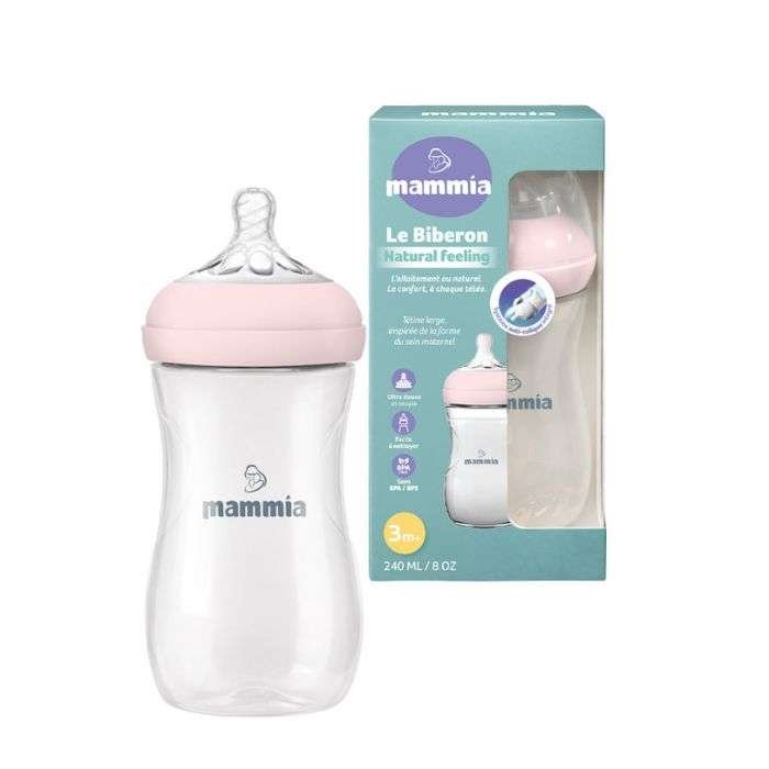Mammia Natural Feeling 240 ml 3 mois avec emballage