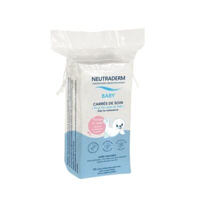 Neutraderm Baby Carrés de Soin Visage et Corps 100 carrés