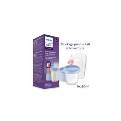 Pots de conservation du lait maternel Philips Avent