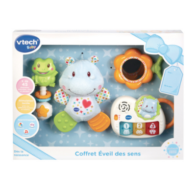 VTech Baby Coffret Éveil des sens 522005 bleu