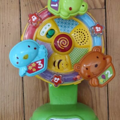 VTech La Grande Roue des P'tits Copains 80-165905 – jouet d'éveil musical 6-36 mois